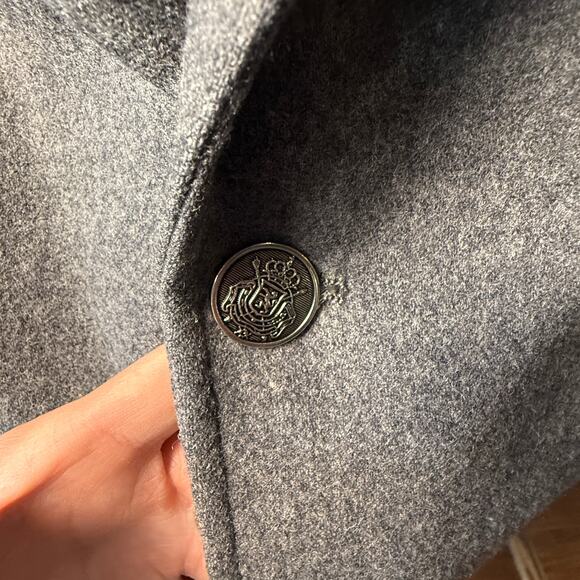 Pendleton Woolen Mills Men’s 42L Gray Virgin Wool Blazer Sport Coat Made in USA - Picture 4 of 16